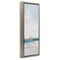 Stupell Industries Sailboat in Distance Floater Framed Canvas Wall Art Design by Sally Swatland